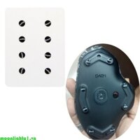 Moom2 Kính Chuột Giày Trượt DIY Đa Năng Chấm Glides Siêu Nhanh Và Bền Chân Chuột Giày Trượt Miếng Lót Chuột Chống Trơn Trượt