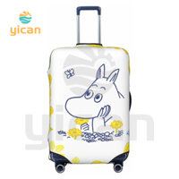 Moomin Hành Lý Có Thể Giặt Được Vali Bảo Vệ Chống Trầy Xước Vali Phù Hợp Với Hành Lý 18-32 Inch