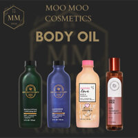 [Moomoocos] Dầu dưỡng da Bath & Body Works Body Massage Oil 118ml Eucalyptus Spearmint