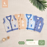 MOON - Áo gile len cho bé sơ sinh