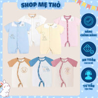 [Moon] Body cộc Bộ liền thân cộc tay Moon chất petit siêu mềm mịn thấm hút tốt mát mùa hè bé trai bé gái Shop Mẹ Thỏ