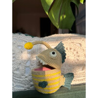 Moon Industry - Moon Handmade, Cá lồng đèn, Anglerfish, sản phẩm móc len