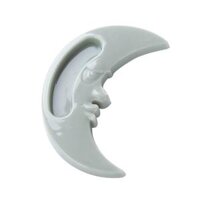 Moon Shape Window Handle Cabinet Pull Knobs - Light Blue