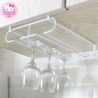 Moonlights Rượu Thủy Tinh Cốc Treo Thanh Móc Treo Thép Rượu Kệ Champagne Bảo Quản EN