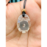Moonstone Orgone neckIace - vòng cổ phong thuỷ Orgone đá mặt trăng