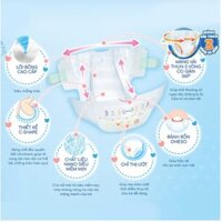 Moony - Bỉm dán Moony size Newborn 90+/S84+/M64+/L54