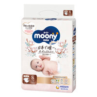 Moony-Bỉm tã dán Moony Natural - Trắng - BTD147001