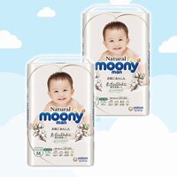 [MOONY NỘI ĐỊA] Tã bỉm Dán/Quần MOONY THƯỜNG/MOONY NATURAL Nội Địa Nhật đủ size Nb90/S84