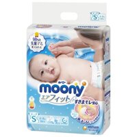 [MOONY NỘI ĐỊA] Tã bỉm Dán/Quần MOONY THƯỜNG/MOONY NATURAL Nội Địa Nhật đủ size Nb90/S84