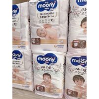 Moony trắng natural, Đủ size (BỈM NK NỘI ĐỊA NHẬT)