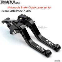 Mooreaxe Cho Xe Honda CB150R 2017 2018 2019 2020 Sửa Đổi Hợp Kim Nhôm CNC 6 Giai Đoạn Có Thể Điều Chỉnh Phanh Ngắn Ly Hợp Đòn Bẩy Xe Máy Phụ Kiện YSNJ01