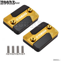 Mooreaxe Cho Yamaha FZ1 FZ6 FZ8 FAZER FJR1300 Vỏ Bơm Phanh Xe Máy Nắp Bơm Phanh Top Nắp Bơm Phanh Trước Xi Lanh Xi Lanh Master Reservoir Cover SBG01