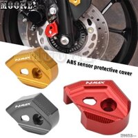 Mooreaxe Cho YAMAHA NMAX155 N-MAX 125 NMAX 150 AEROX NVX Bánh Trước ABS Cảm Biến Bảo Vệ Nắp Bảo Vệ Bảo Vệ Phanh Trước ABS Vỏ Bảo Vệ