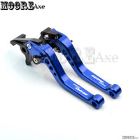 Mooreaxe Cho YAMAHA WR155 WR155R Cần Phanh Xe Máy Sửa Đổi Hợp Kim Nhôm CNC 6 Giai Đoạn Có Thể Điều Chỉnh Phanh Ngắn Ly Hợp Đòn Bẩy YSNJ01