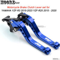 Mooreaxe Cho YAMAHA YZF-R3 2015-2023 V1 V2 YZF-R25 YZF R3 Xe Máy Phanh Ngắn Đòn Bẩy Ly Hợp Có Thể Điều Chỉnh YSNJ01