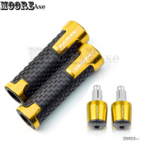 Mooreaxe Dành Cho Xe Yamaha NMAX155 NMAX 150 125 V1 NMAX V2 V3 2015 - 2023 NMAX160 Phụ Kiện Xe Máy Tay Cầm Tay Cầm Có Đầu Hợp Kim CNC 7 / 8 '' Thanh Cuối Cắm SBDTZ