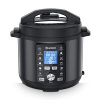 MOOSOO 13-in-1 Electric Pressure Cooker, Instant LCD Digital Pressure Pot, 6 Quart, 304 Stainless Steel Slow Cooker, Steamer, Rice Cooker, Cake Mak...