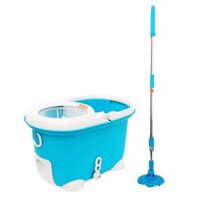 MOP-Q2-1 Bộ Cây Lau Nhà Xoay Tay 360 Độ Lock & Lock (Xanh dương)