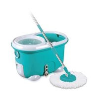 MOP-Q2-1 – Bộ Cây Lau Nhà Xoay Tay 360 Độ LocknLock – Màu Xanh Dương