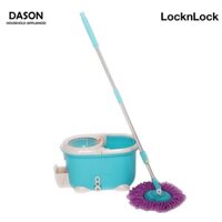 MOP-Q2-1 Bộ Cây Lau Nhà Xoay Tay 360 Độ Lock & Lock - Màu Xanh dương