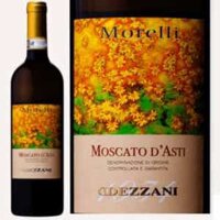 Morelli Moscato d’Asti Dezzani DOCG – vang ngọt Ý 5% vol chai 750ml