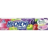 MORINAGA - Kẹo Hi-Chew Classic Fruit Mix Chewy Candy 55g (mix vị 12 thanh) - Hàng Nhật nội địa