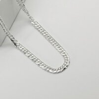 Morning STAR BB023 Ý Bạc 925 Cổ Điển Vòng Tay 2 Mm Dây Xích Dành Cho Nam BMS121