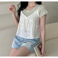 MORPHINE TOP🐚 Áo Hai dây vintage