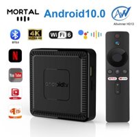 Mortal Q7 Android10 Smart Theater TV Box AllwinnerH313 Google Assistant Netflix BT5.0 Chromecast LAN