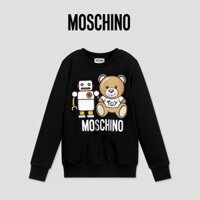 Moschino Áo sweater Tay Dài In Chữ Và Hình Gấu Đáng Yêu