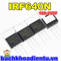 Mosfet IRF640N 18A-200V tháo máy.