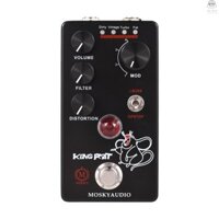 Moskyaudio Fuzz Bộ xử lý bàn đạp 4 chế độ Công tắc chế độ Bàn đạp di động 4 chế độ - Bàn đạp di động chuột - Rat Meily _ fun [ttmusic]