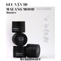 [Mostive] Bộ sản phẩm Gel nặn 3D Malang mood gel Dung lượng 8g/ hủ (4 hủ)