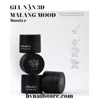 [Mostive] Bộ sản phẩm Gel nặn 3D Malang mood gel Dung lượng 8g/ hủ (4 hủ)