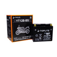 Một Bình Ắc Quy Moto PKL Toplite YT12B-BS 12V-10Ah (HÀNG NGOẠI NHẬP)