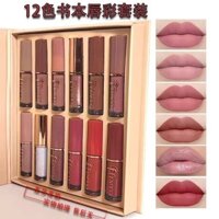 Một Bộ sách đủ màu, Son môi dạng lỏng, mờ, ngọc trai, son bóng lâu trôi, son bóng, son bóng, men [ljs]