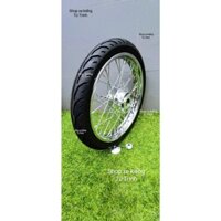 MỘT CÁI BÁNH XE ĐIỆN NIỀN 14IN ,CĂM ĐÙM MẠ CROM LOẠI 1, HOẶC ĐÙM RẮC KÈM VỎ 60 ,TÙY  LỰA CHỌN .