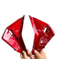 Một cặp 2 miếng thông gió đỏ Wave 125 Thái lan - Phụ tùng xe máy Phụ Kiện
