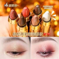 Một chạm Khuôn Lười Phấn Mắt Bút Ngọc Trai Champagne Vàng Chống Thấm Nước Làm Sáng Nằm Silkworm Shining Highlight Eyeshadow Bút Sinh Viên