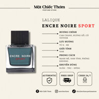 [Một Chiếc Thơm] Nước hoa chiết chính hãng nam 10ml Encre Noire Sport