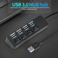 Một Cho Bốn usb hub3.0 Hub Với Công Tắc Nguồn Độc Lập usb 3.0 Bộ Chuyển Đổi Bộ Phát Tốc Độ Cao Hàng Có Sẵn