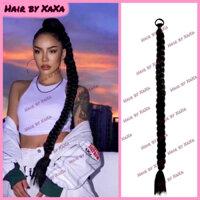 Một dây chun buộc Tóc Giả Thắt Bím Đuôi Ngựa To Dài 100cm X245
