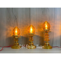MỘT ĐÔI ĐÈN THỜ TRÁI ĐÀO LĐ01,LĐ02,LĐ03