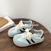 Một đôi giày nữa⭐Giày vải đầu xoài xấu xí và dễ thương dành cho nữ Giày trắng đầu to mới phù hợp