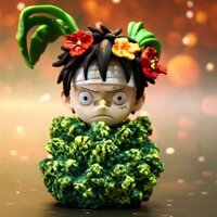 Một Mảnh Cỏ Luffy Ngộ nghĩnh Tuổi Thơ Nhỏ Luffy Phiên Bản Q Búp Bê Tay Mẫu Trang Trí