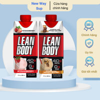 Một thùng 12 chai Labrada Lean Body RTD pha sẵn bữa ăn thay thế cung cấp 40g protein