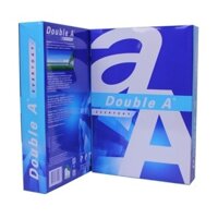 Một thùng giấy A4 Double A 80gsm dày 500 tờ, nhập khẩu Thái Lan