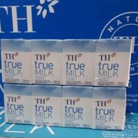 Một thùng sữa tươi ít đường TH True Milk 110ml