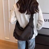 Một Vai Nylon Lười Mới Crosbody Túi Bánh Bao Thể Thao Giải Trí Vải Oxford Túi Đeo Vai Đa Năng Đeo Ngang Du Lịch Dung Tích Lớn Túi Mặt Trăng