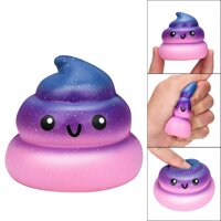 Motherbesty Tinh Tế Vui Galaxy Poo Thơm Squishy Charm Chậm Tăng Giảm Căng Thẳng Đồ Chơi